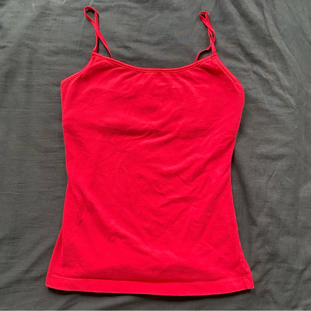 Ambiance Red Spaghetti Strap Camisole